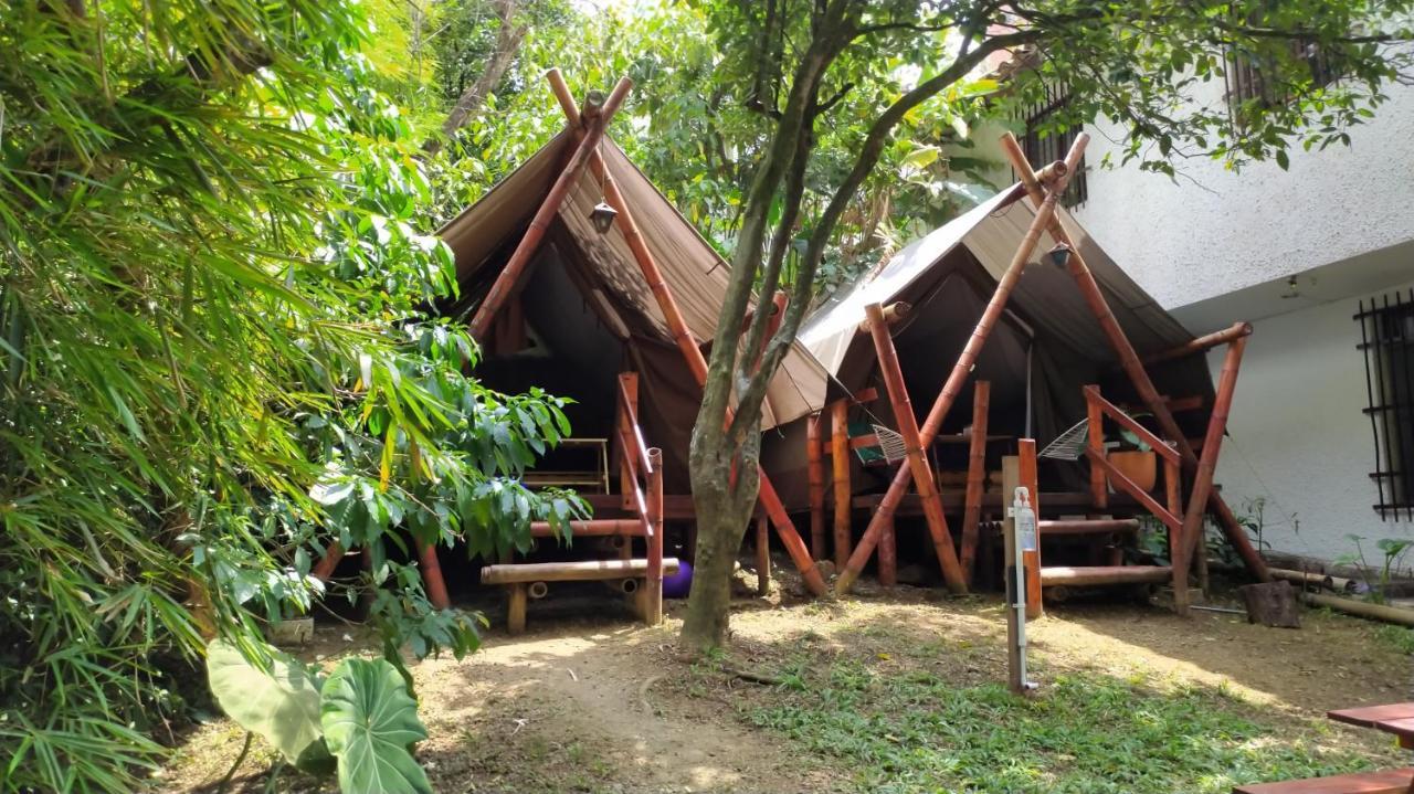 Bambu Glamping Ecolodge Медельин Экстерьер фото