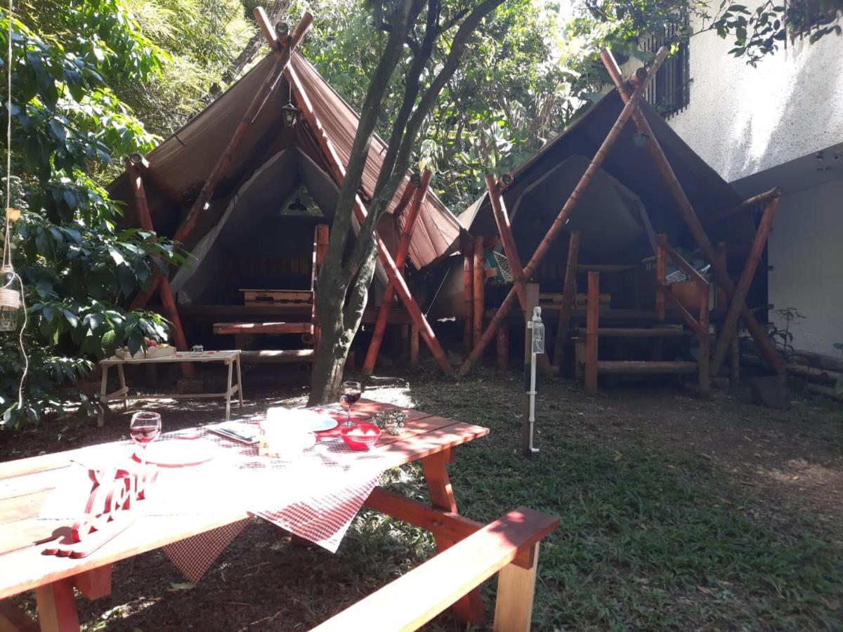 Bambu Glamping Ecolodge Медельин Экстерьер фото