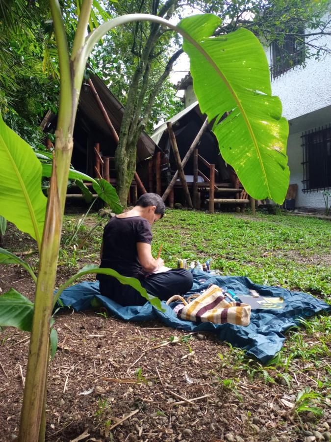 Bambu Glamping Ecolodge Медельин Экстерьер фото